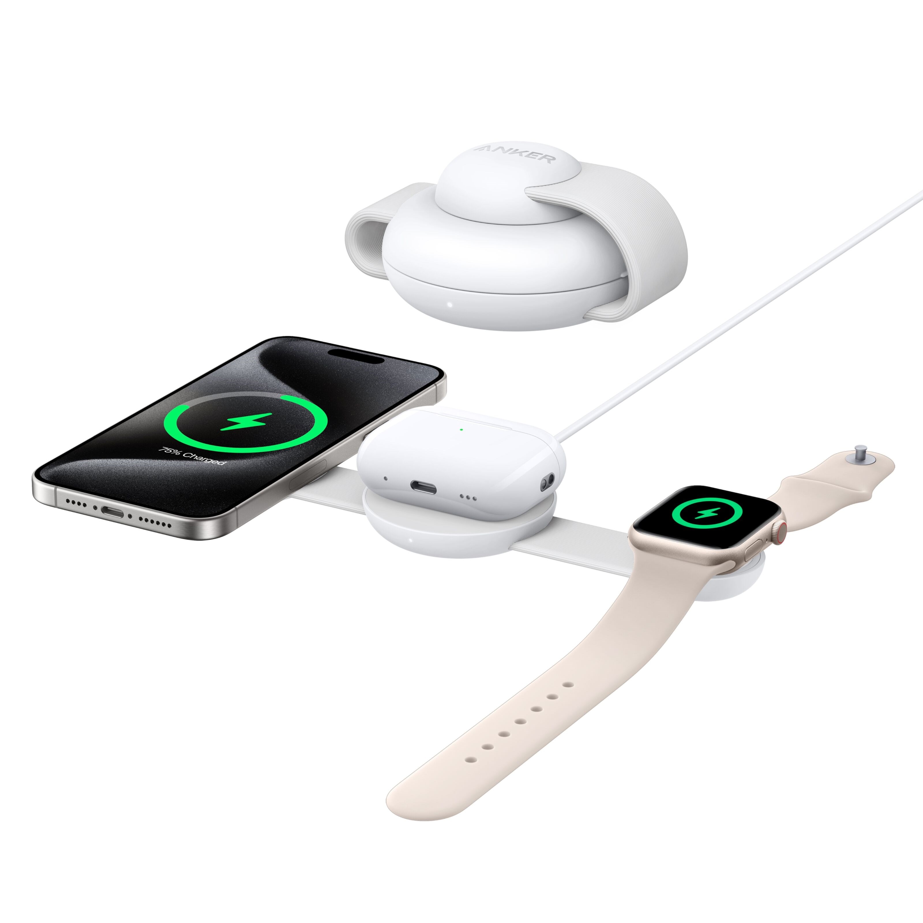 Anker MagGo Wireless Charging 3-in-1