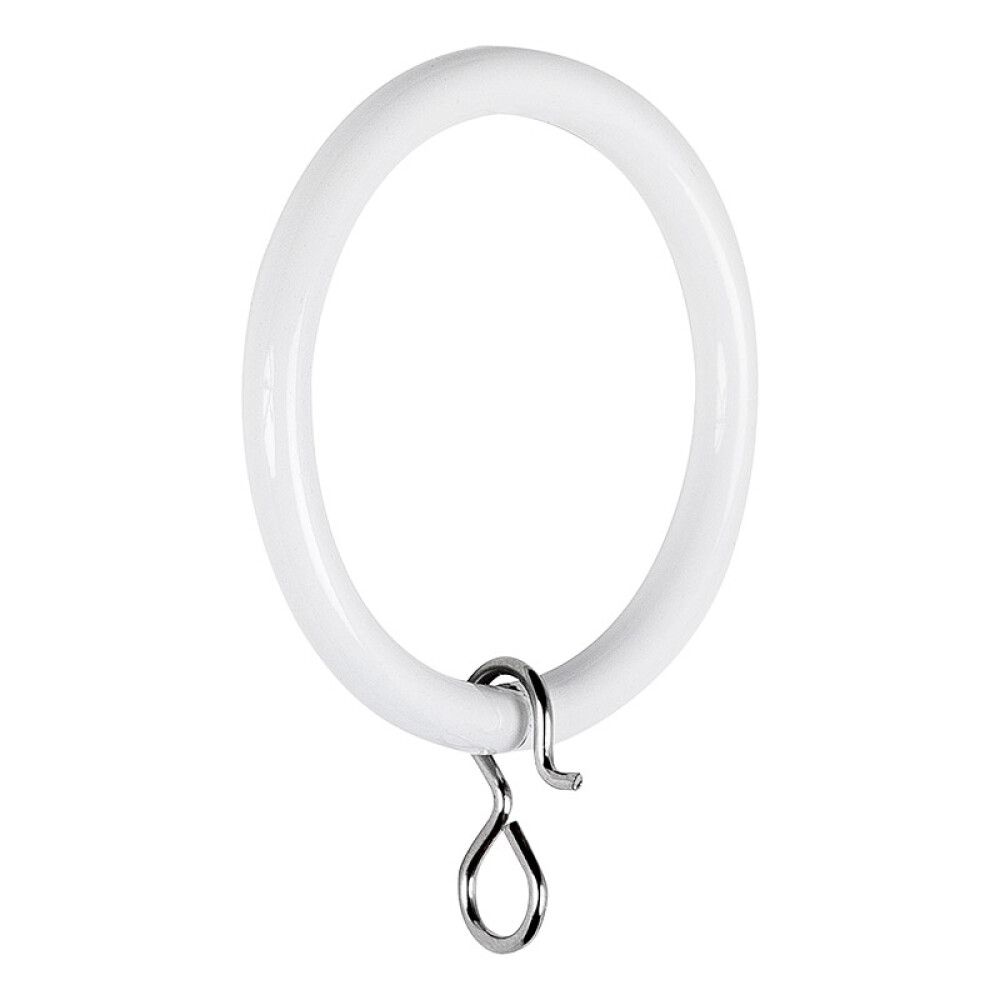 GARDINRING KIRSCH Ø28MM HVIT