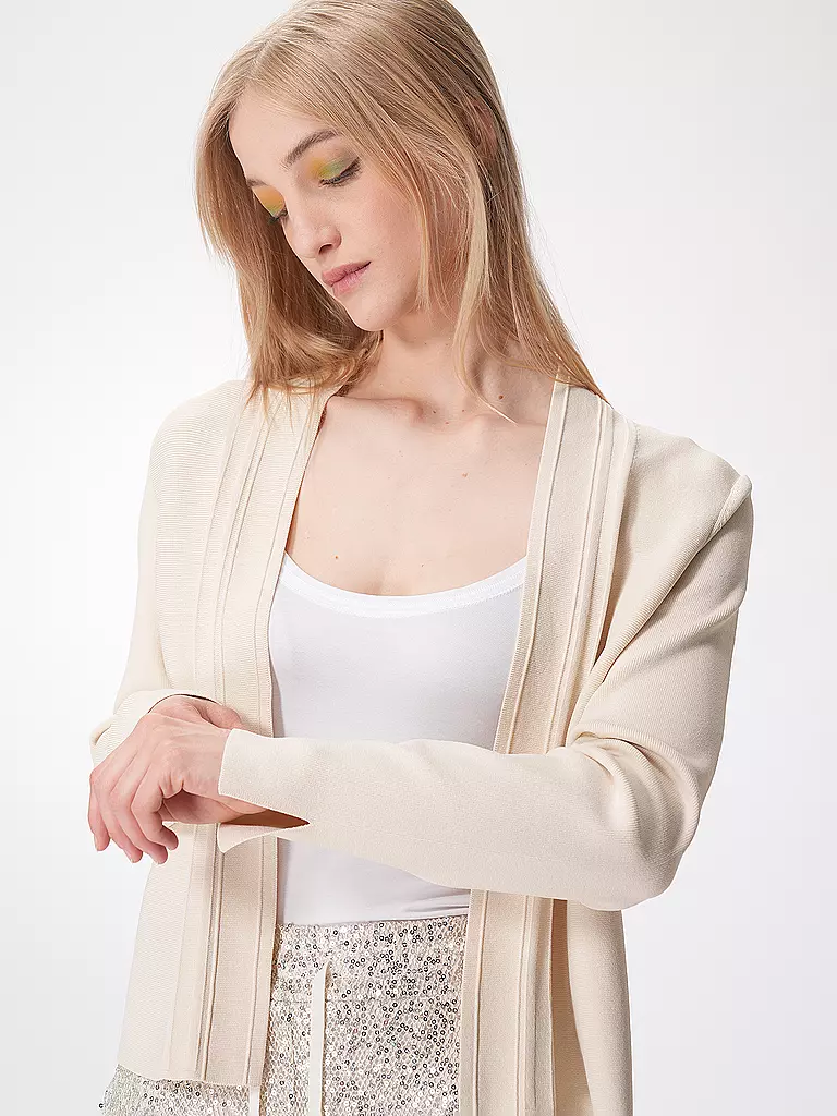 GERRY WEBER Strickjacke creme
