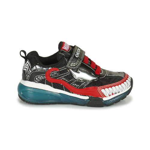 Geox - J BAYONYC BOY C - Noir / Rouge