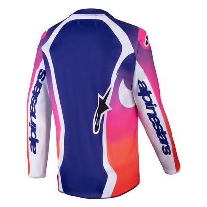 Maillot cross Alpinestars RACER - WURX - ENFANT - Multicolore / Blanc