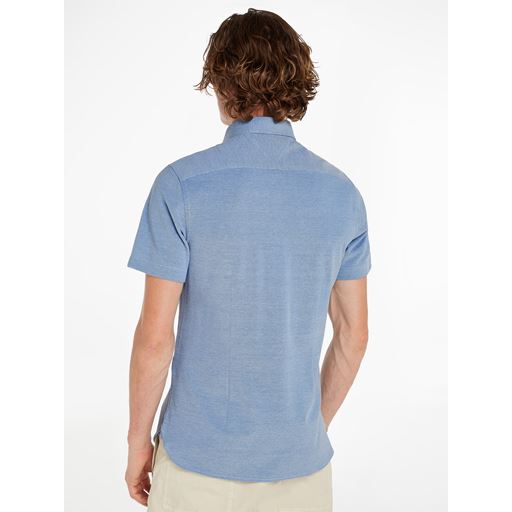 Tommy Hilfiger 1985 Knitted Skjorte, Cloudy Blue, XXL