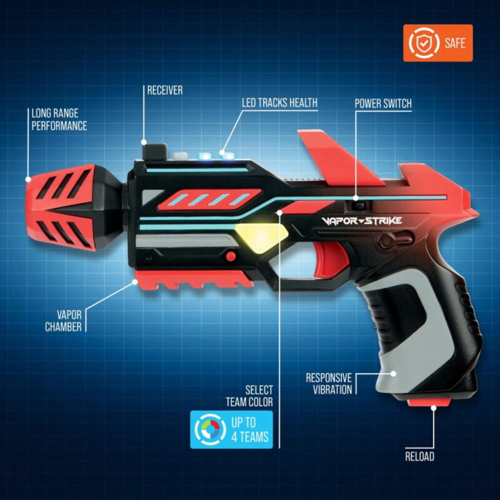 Køb Vapor Strike Blaster Pistol 2-pak | Luksusbaby