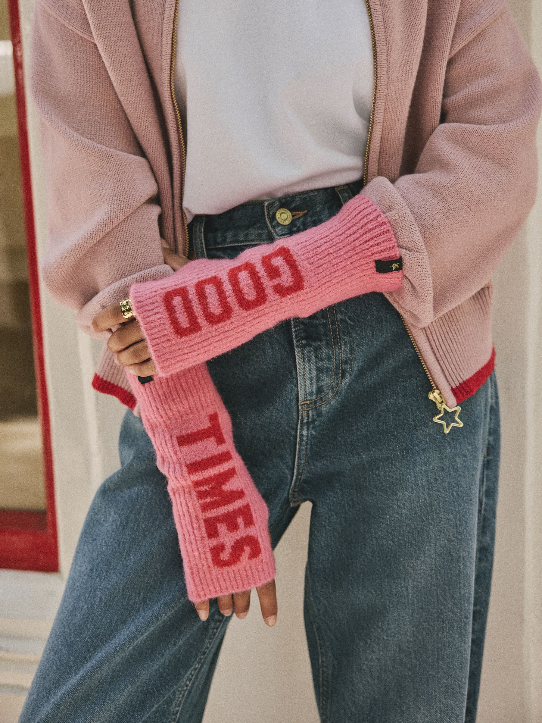 Pink Good Times - Rockett St George Handwarmers