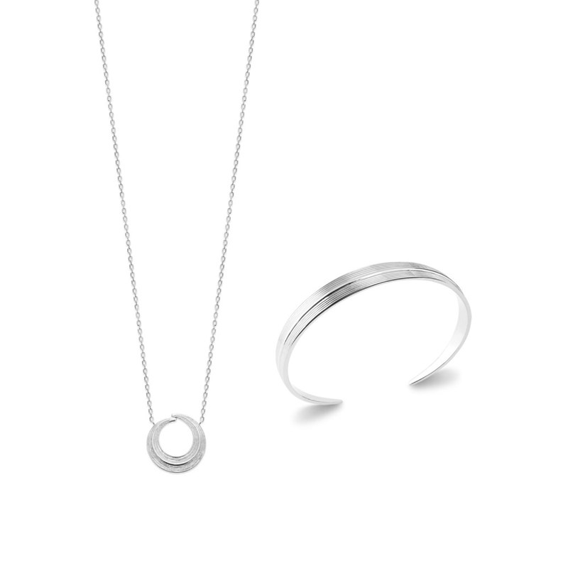 Collier Femme - Argent 925 - Longueur : 45 cm