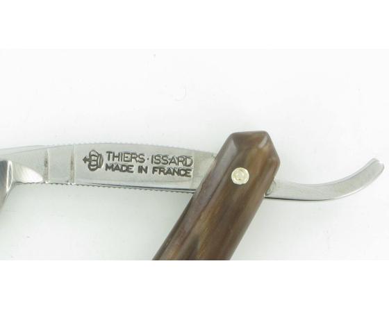 Sonnant évidé Série Luxe Corne Blonde 5/8 Rasoir par Thiers-Issard