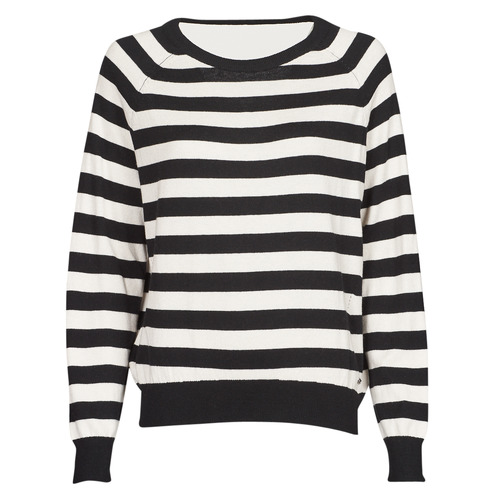 Guess - IRENE RN LS SWTR - Noir / Blanc