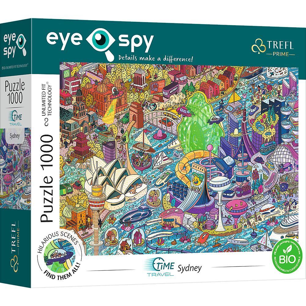 UFT Eye Spy Puzzle 1000 - Time Travel: Sydney, Australien