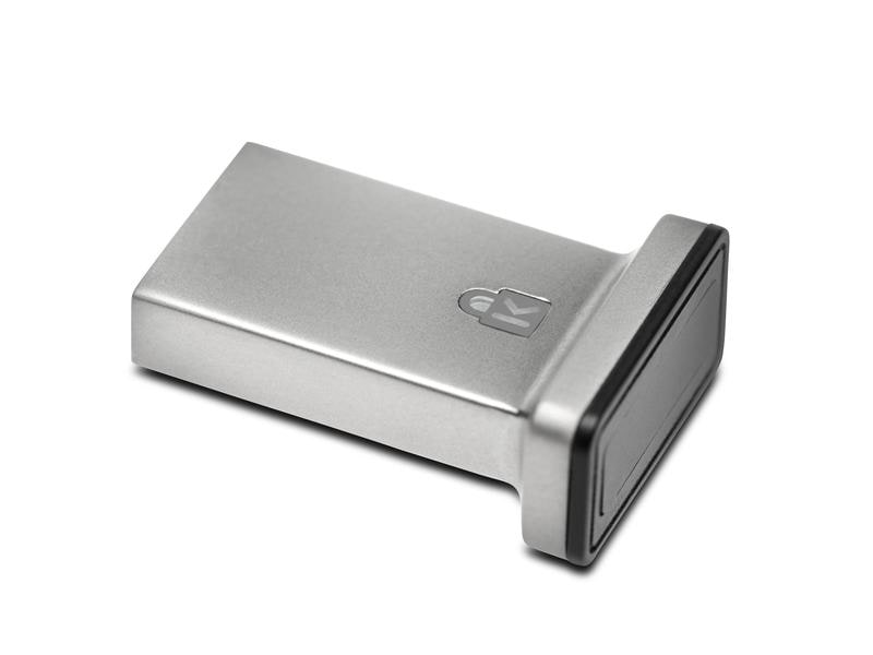 Kensington VeriMark IT Fingerprint Key USB-A, 1 Stück IT Fingerabdruckscanner für Unternehmen mit FIDO2/WebAuthn und Windows Hello Unterstützung