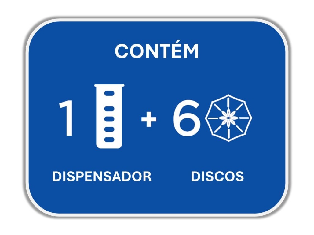 BLOCO SANITÁRIO DISCOS PATO APARELHO VIRTUAL VIOLET 36ML