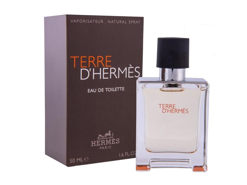 Hermès Eau de Toilette Terre d'Hermès 50 ml Herrenduft mit Holznuancen