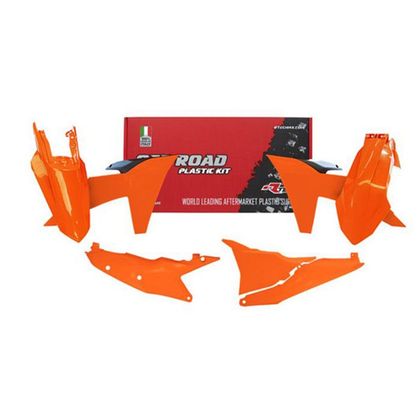 Kit plastiques R-tech 5p KTM Couleur orange - Orange