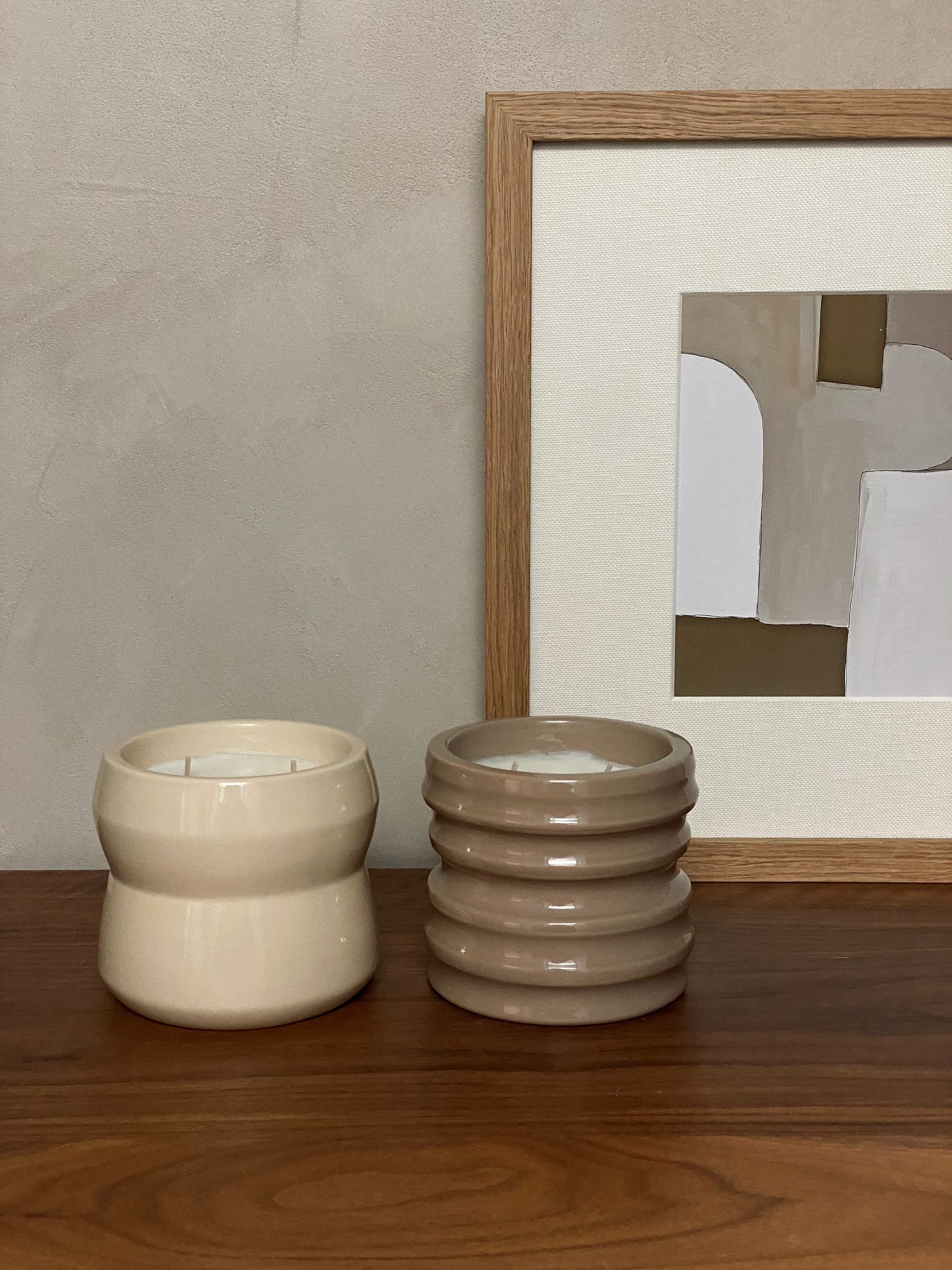 Kaars Shape 04.01 Candle & Happy lid Stone Shape 04.01 Candle & Happy lid Stone - Bois de Paris