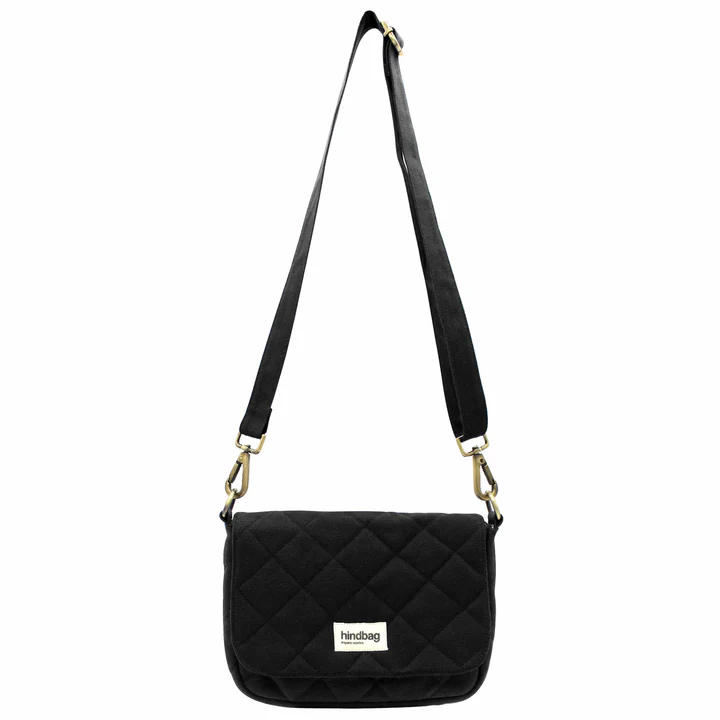 Sac à main matelassé Margault Noir
