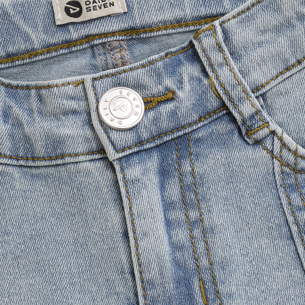 Daily7 loose fit jeans light blue denim