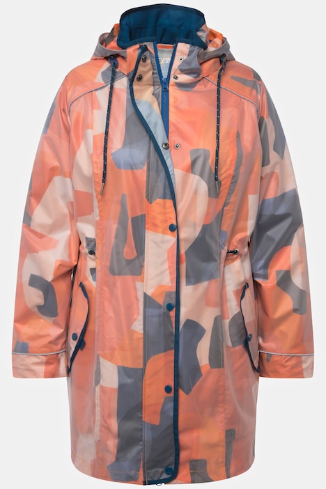 HYPRAR Funktions-Friesenjacke, wasserdicht, 2-Wege-Zipper