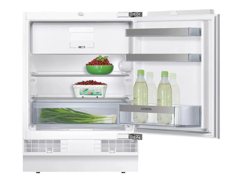Siemens iQ500 KU15LADF0 - Køleskab med fryseenhed - til indbygning - niche - bredde: 60 cm - dybde: 55 cm - højde: 82 cm - 123 liter - Klasse F - Fladhængsel