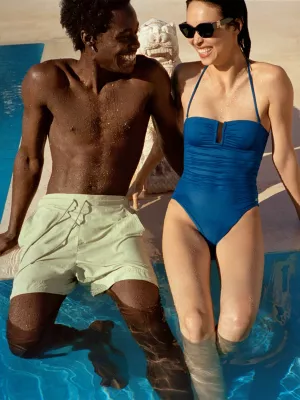 Tommy Hilfiger x Vacation Essential Calções de Banho Slim de Comprimento Médio