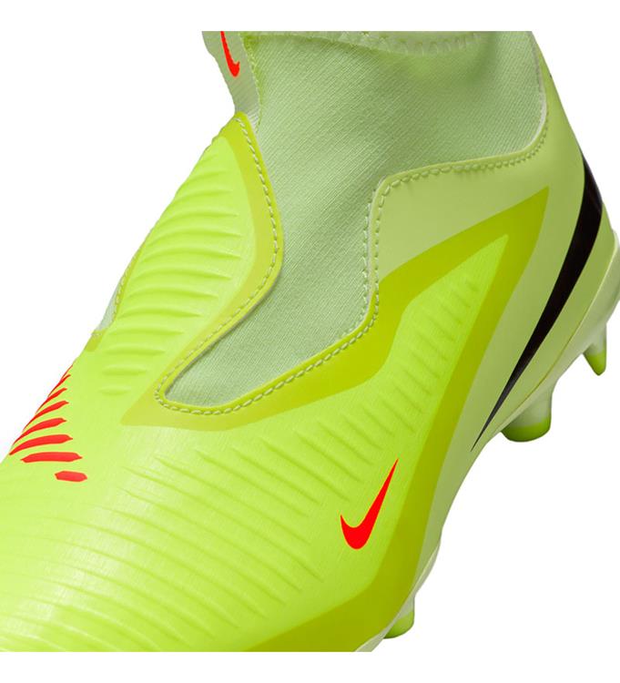 Nike JR PHANTOM 6 HIGH ACAD FG/MG HQ2042-800 HYPER-CRIMSON-BLACK-LIMELIGHT