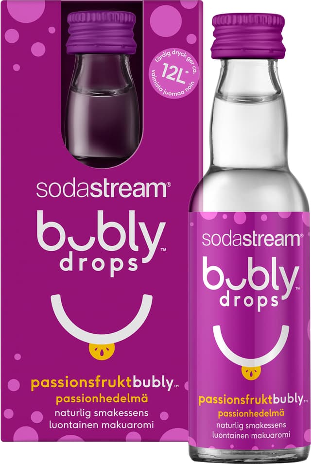SodaStream Bubly Drops Passionsfrugt smagsekstrakt