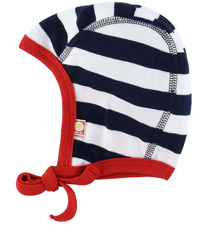Katvig Babymütze - Navy/Weiß Gestreift