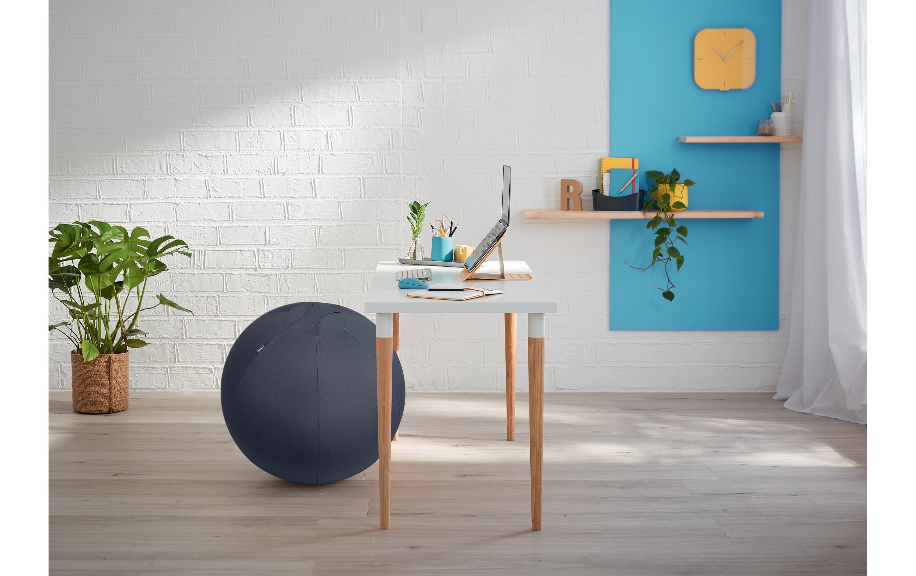 Sitzball Ergo Cosy Active GrauDer ergonomische Leitz Ergo Cosy Sitzball für aktives Sitzen