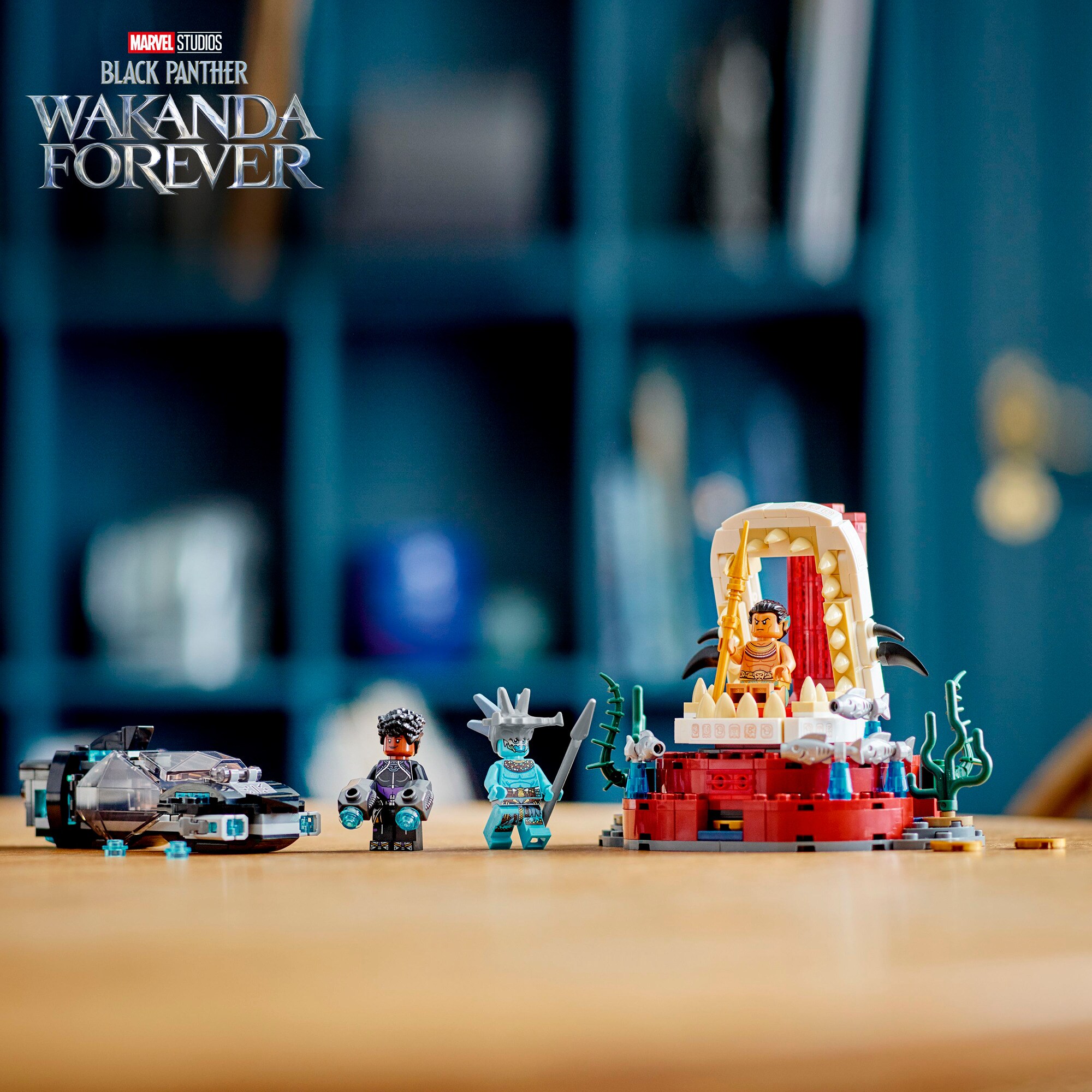 LEGO Konstruktionsspielzeug Marvel Super Heroes König Namors Thronsaal
