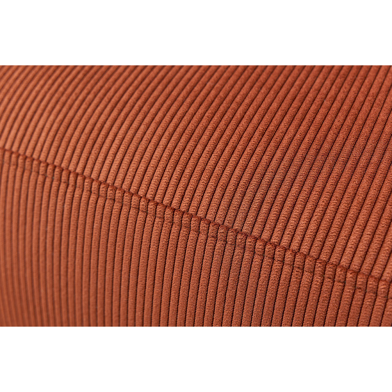 Bobochic Canapé d'angle fixe gauche Enjoy orange - 237x147x95 cm