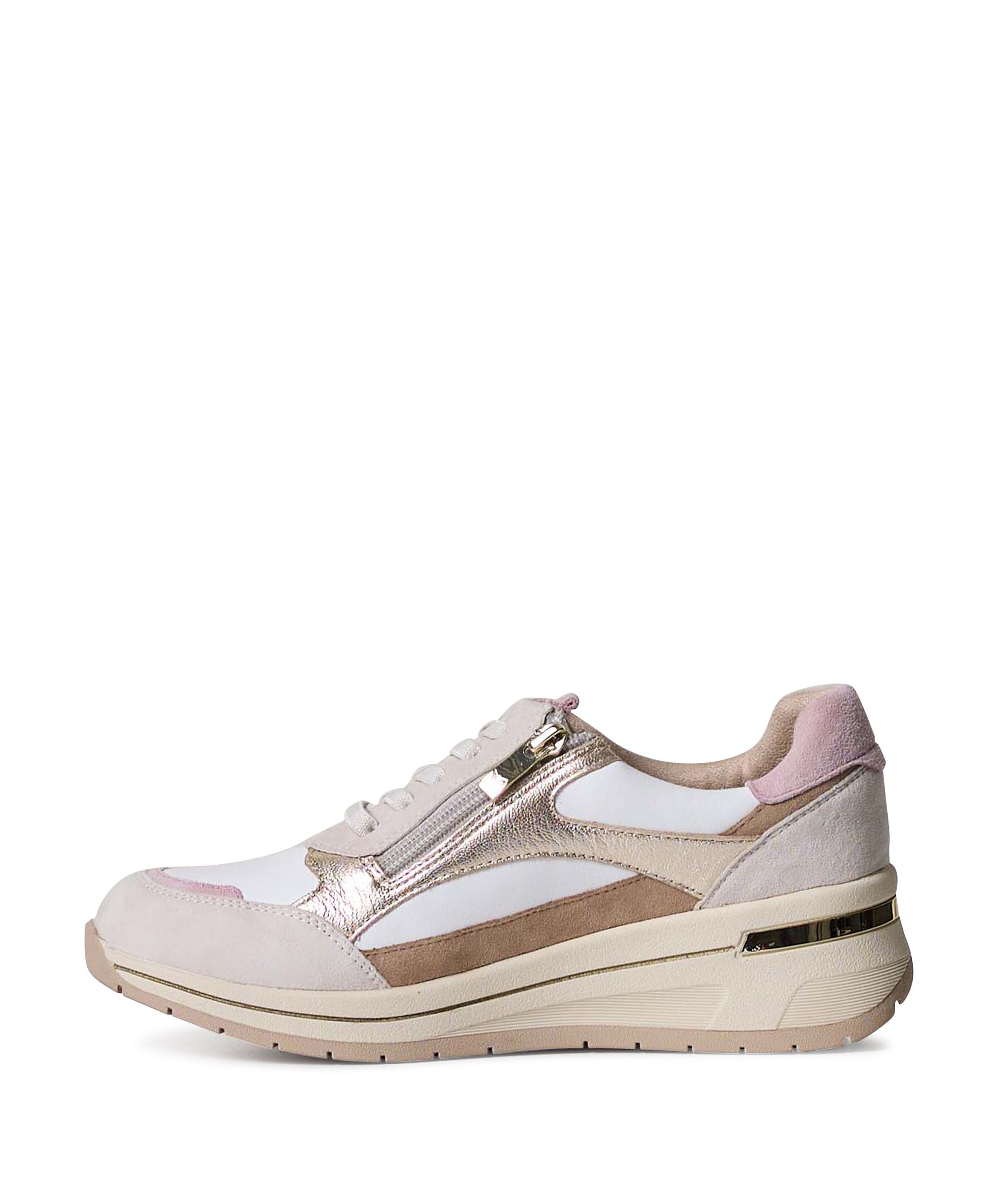 Caprice Women Lace-up dames sneakers wit