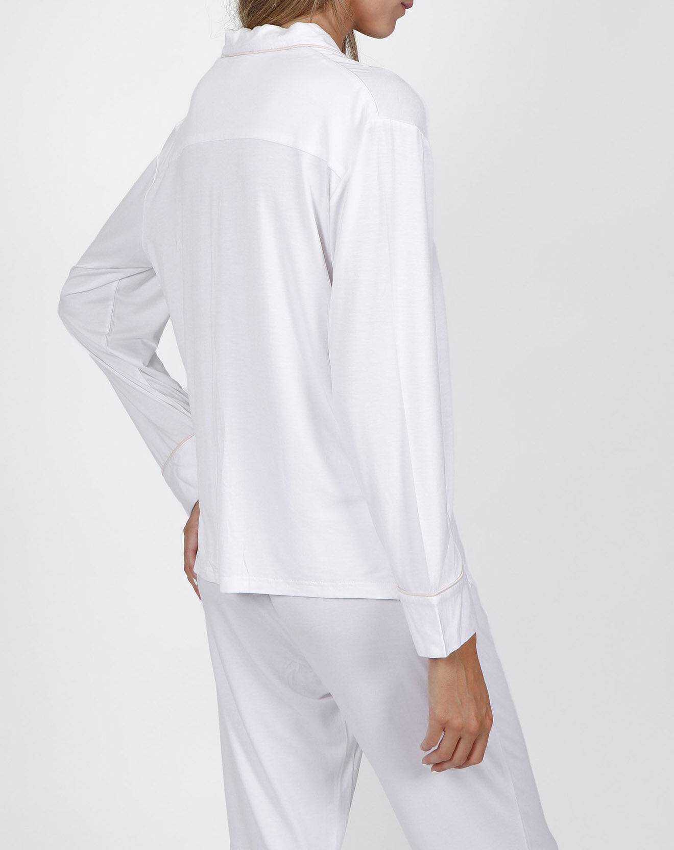 Admas Classic Pyjama Night blanc