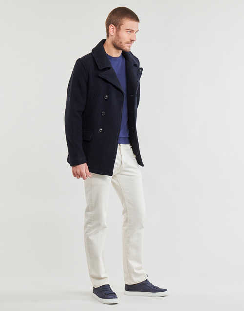 Scotch & Soda - Wool Blend Peacoat - Marine