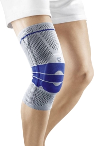 BAUERFEIND GENUTRAIN Aktivbandage Grösse 5 titan