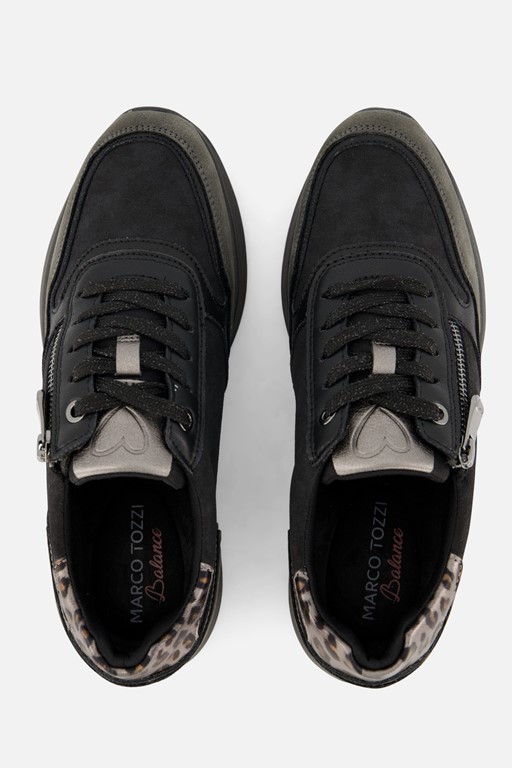 Marco Tozzi Sneakers zwart Synthetisch