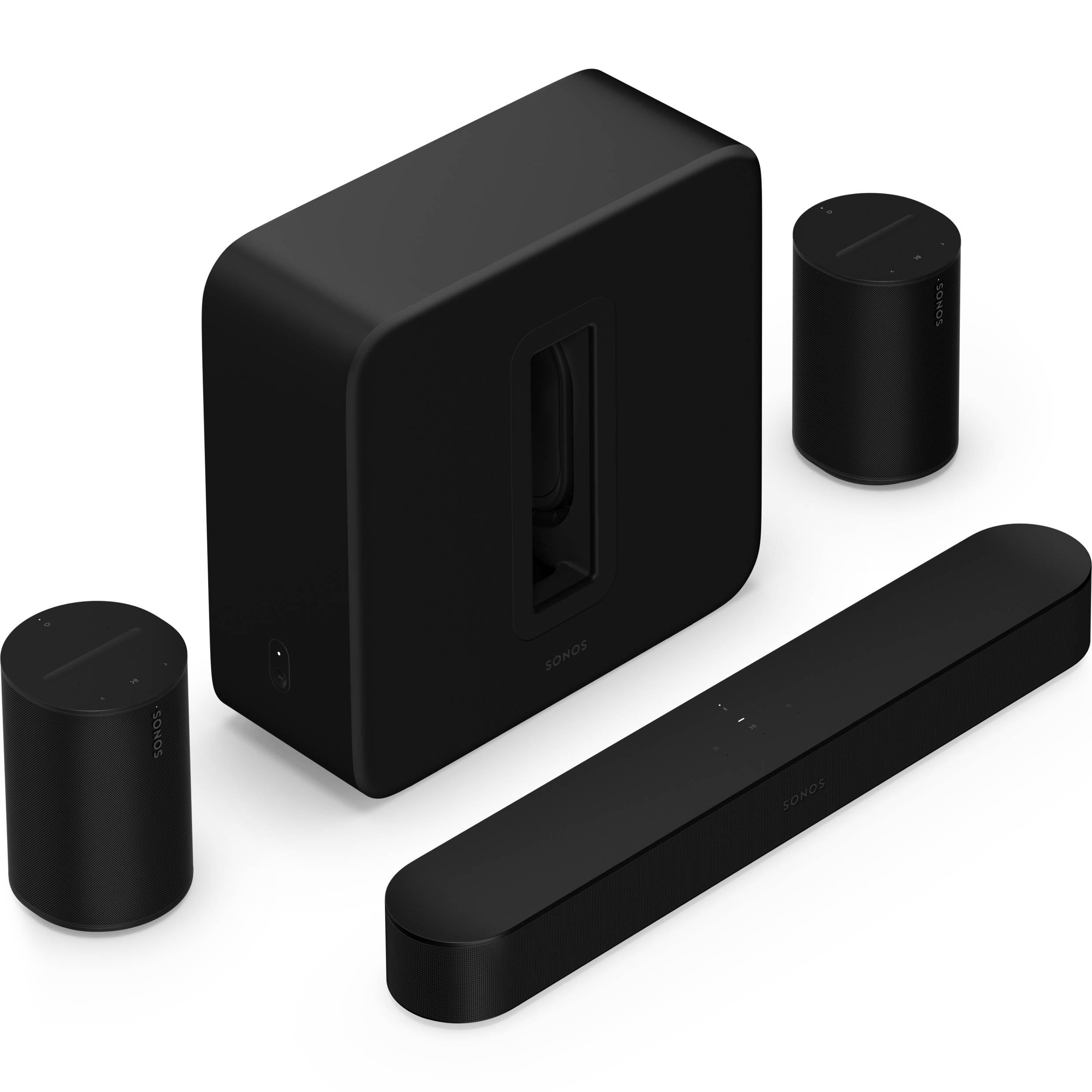 Premium Heimkino Set mit Beam Beam, Sub 4 und 2 Era 100