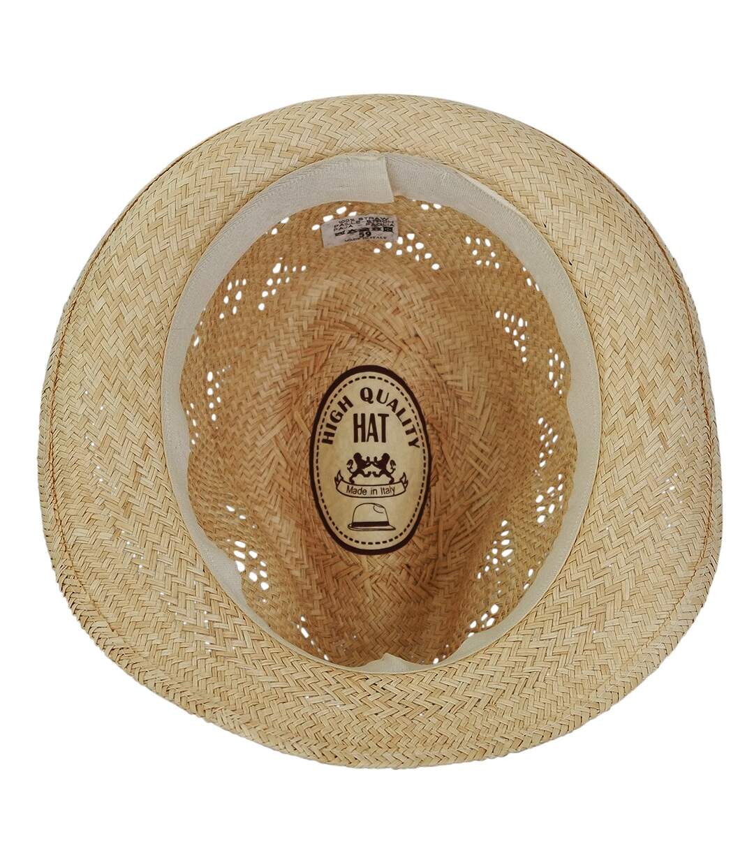 Chapeau trilby paille PACORA