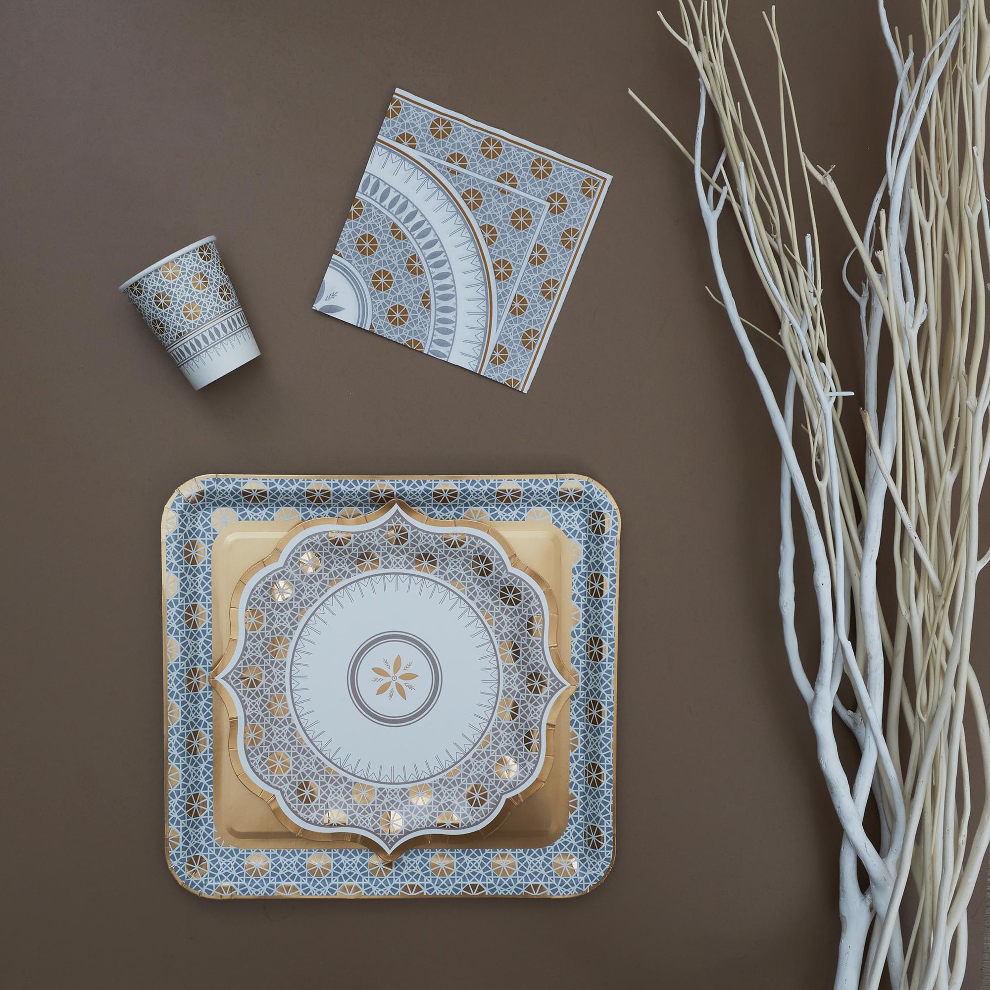 ASSIETTE JETABLE MIRAGE X6 PIECES