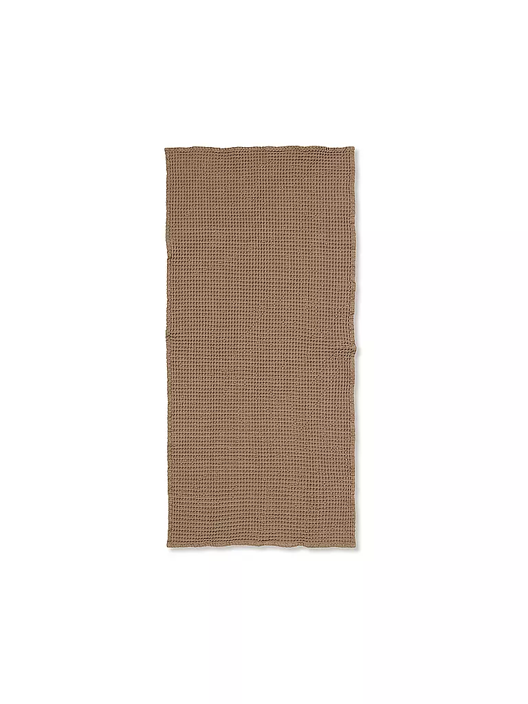 FERM LIVING Badetuch ORGANIC 70x140cm Tan  braun