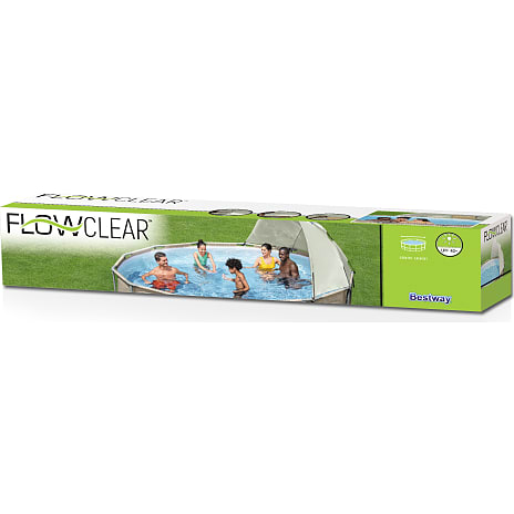 Bestway Flowerclear Pool Canopy skyggeovertræk