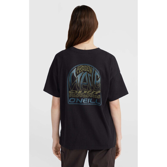 O'Neill Back Graphic T-Shirt Black Out Women FA24