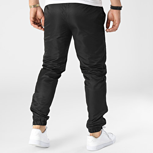 Pantalon Jogging Diamant Lapin Noir Rose Fluo