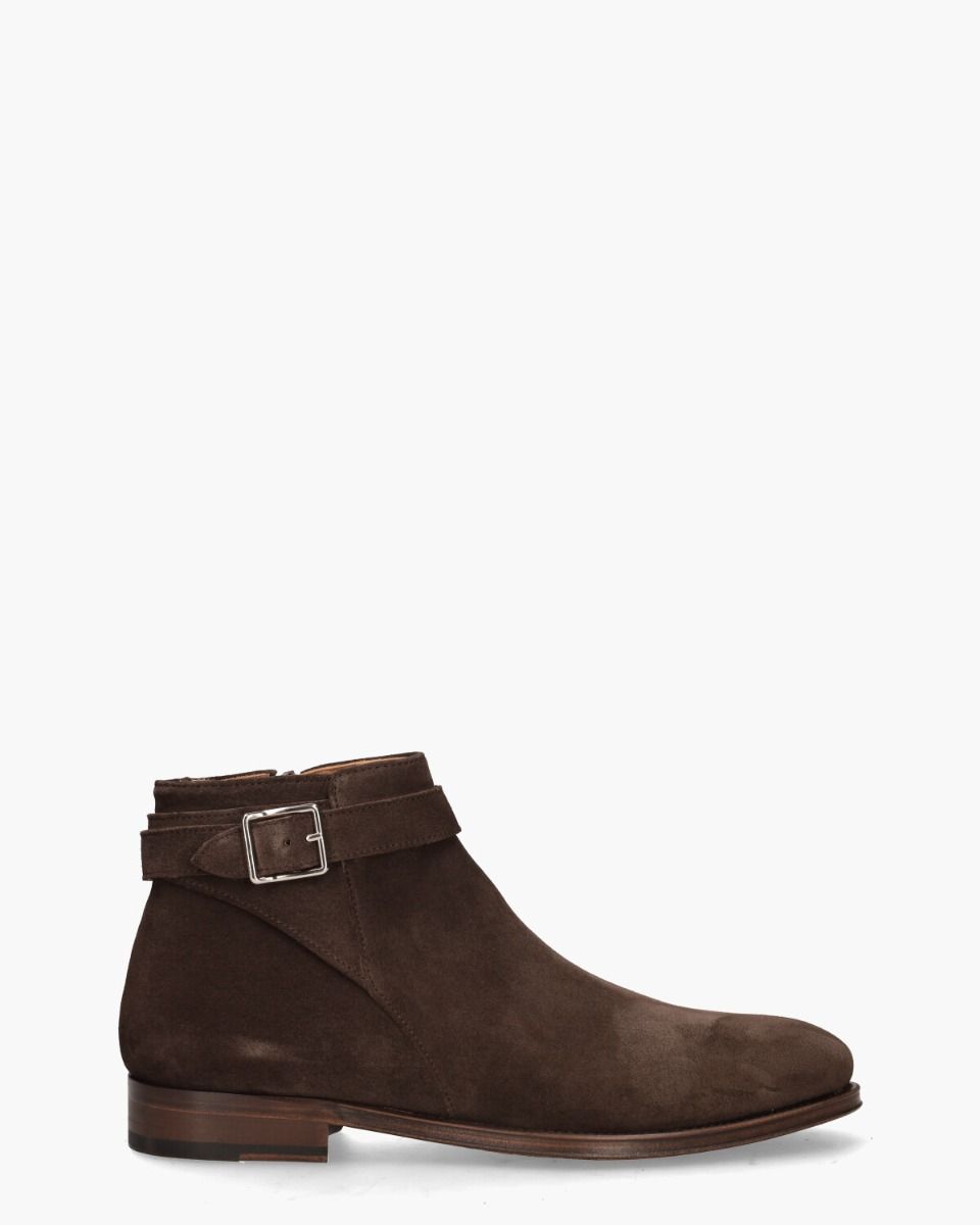 Calce 1019 Donkerbruin Heren Gespboots