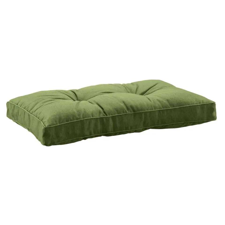 Loungekussen Florence rug - donkergroen - 73x43 cm