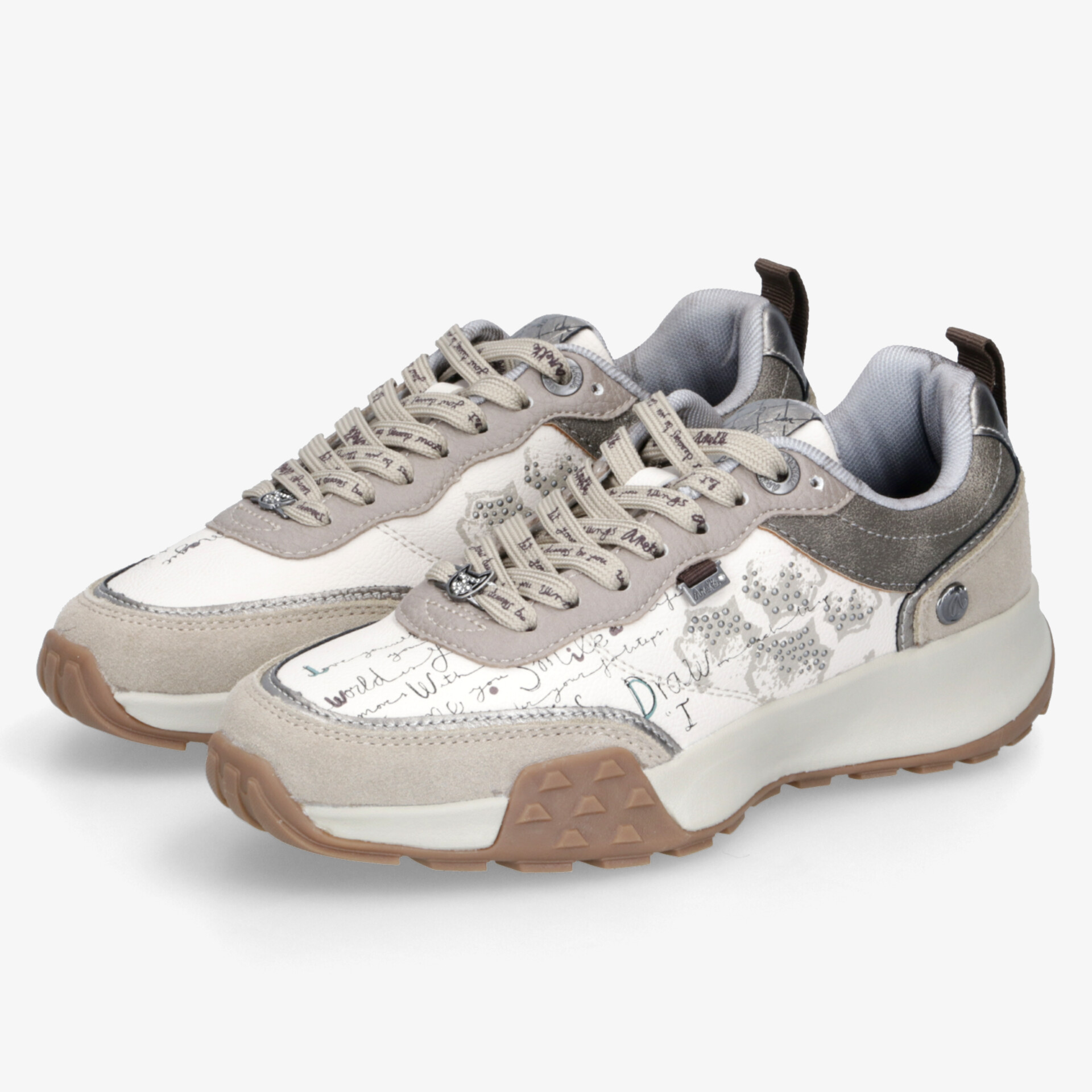 anekke OPORTO 413 Damen Sneaker Low beige