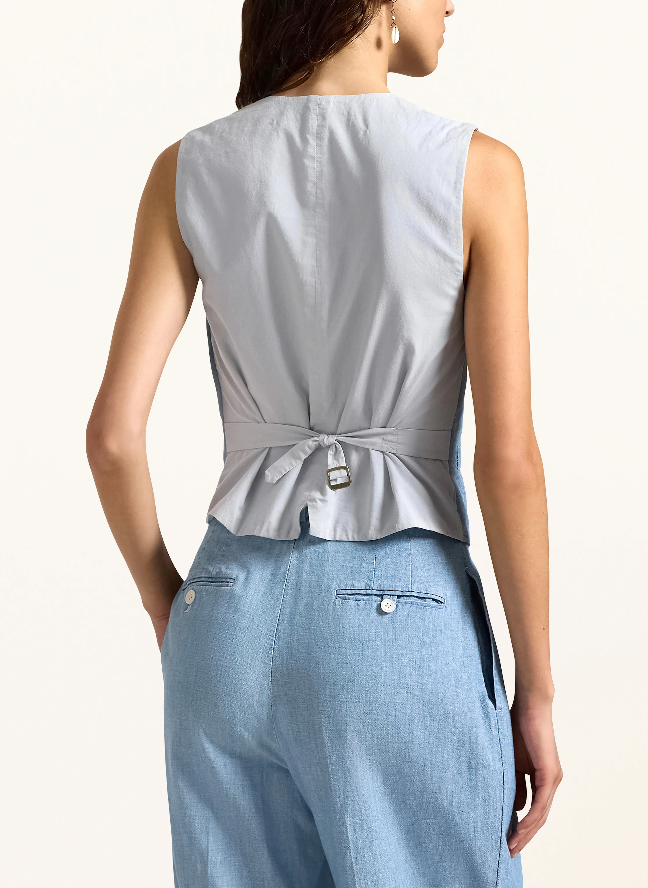 POLO RALPH LAUREN Blazerweste in Jeansoptik