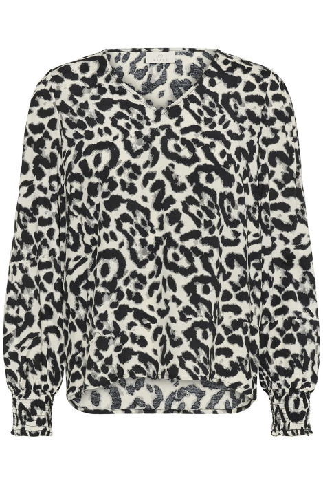 Kaffe beige dames blouse