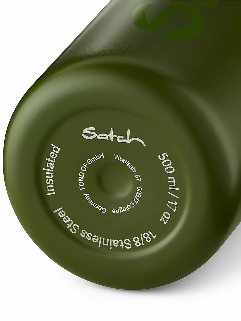 SATCH Trinkflasche 0,5L Olive olive