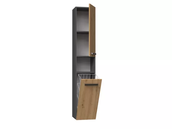 Etagère de salle de bains Nel III ANTHRACITE ARTISAN