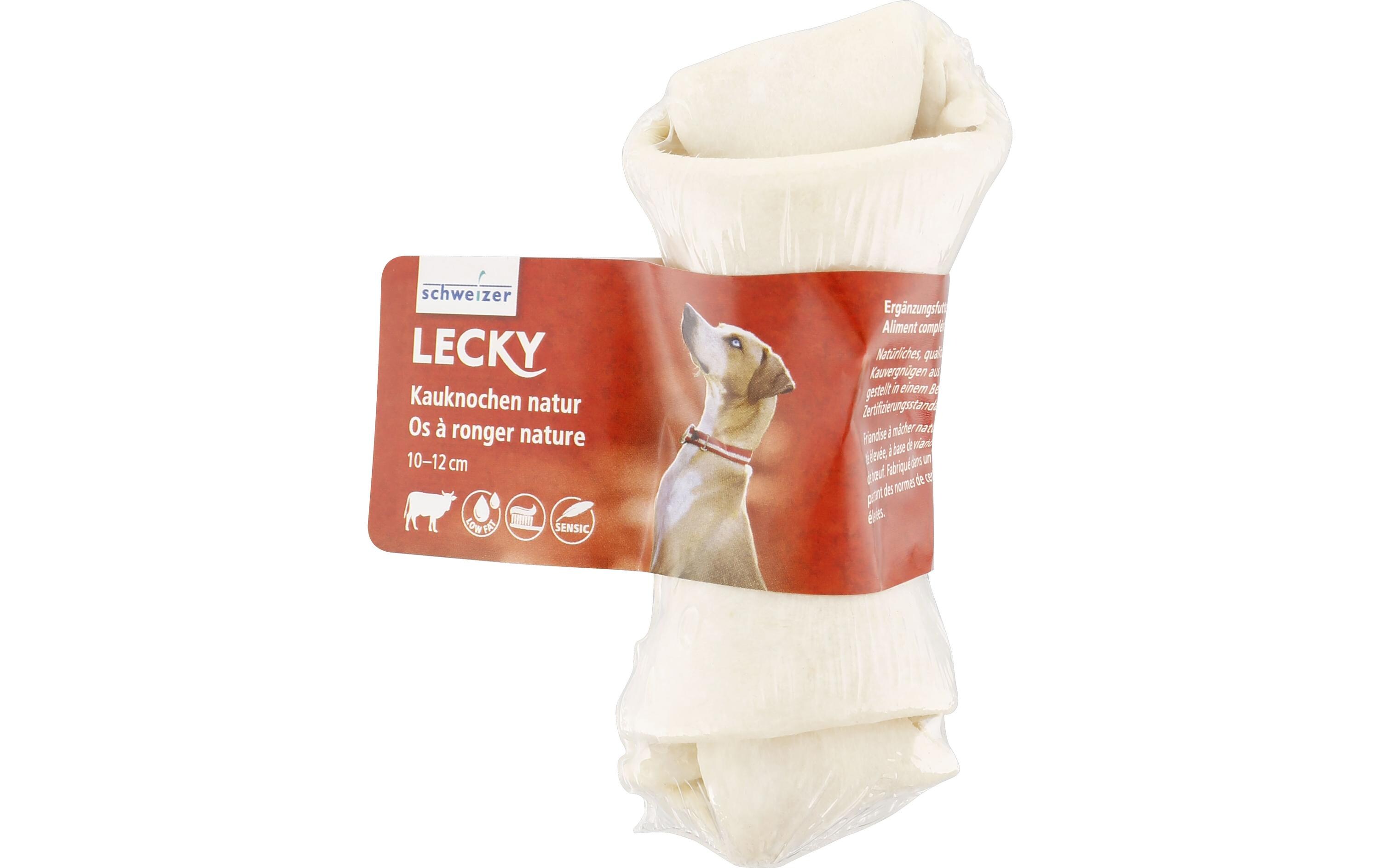 Kauknochen natur 10-12 cm, 1Stk.Kauartikel für Hunde