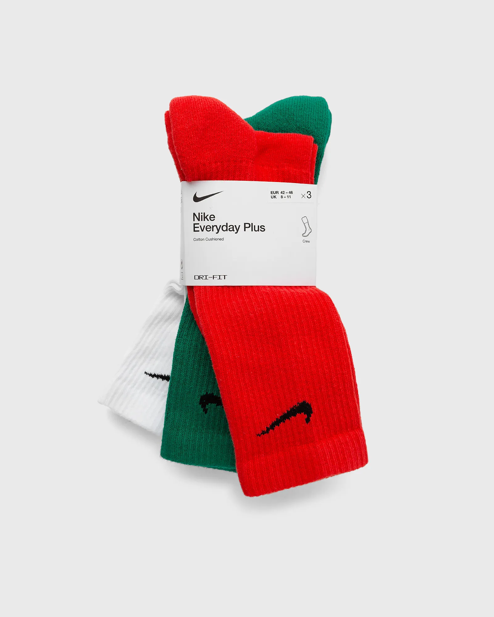 Nike Everyday Plus Cushioned Training Crew Socks (3 Pairs)