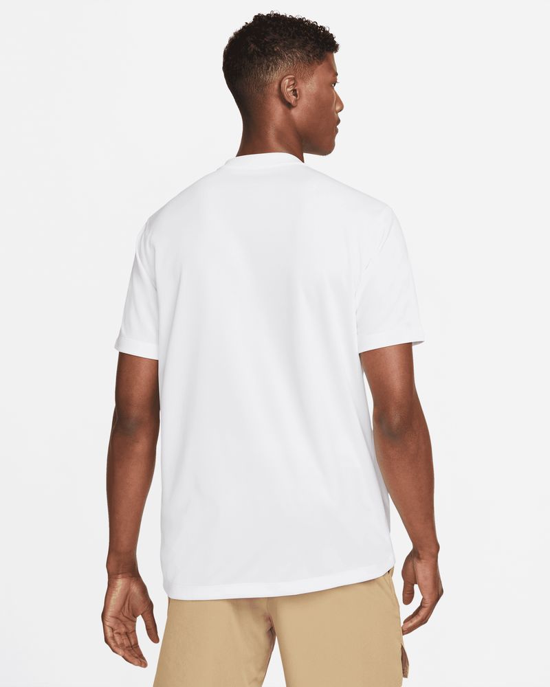 Polo de tennis Nike NikeCourt Blanc pour homme